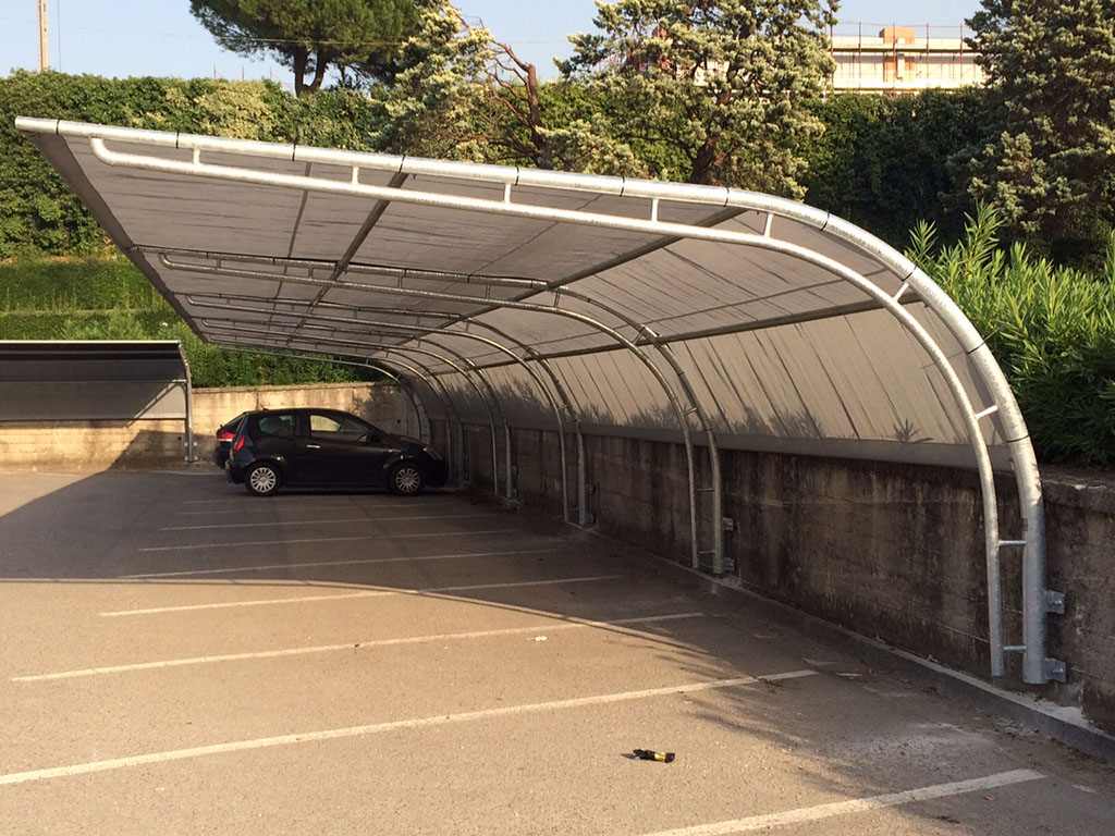 Tettoie ombreggianti covermet s.r.l. Prezzi pensiline ombreggianti per auto